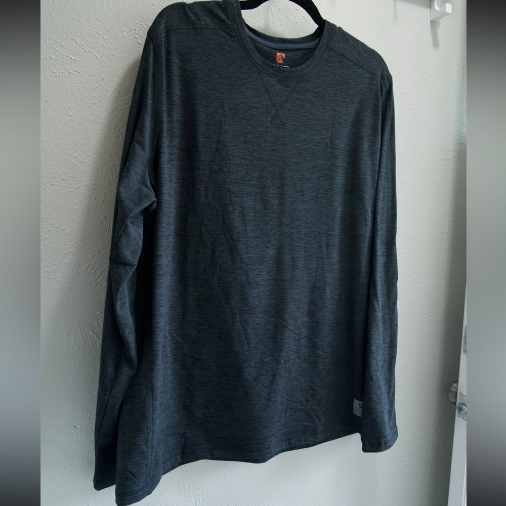 Rugged Elements Gray Long Sleeve Tee Classic Fit - image 3